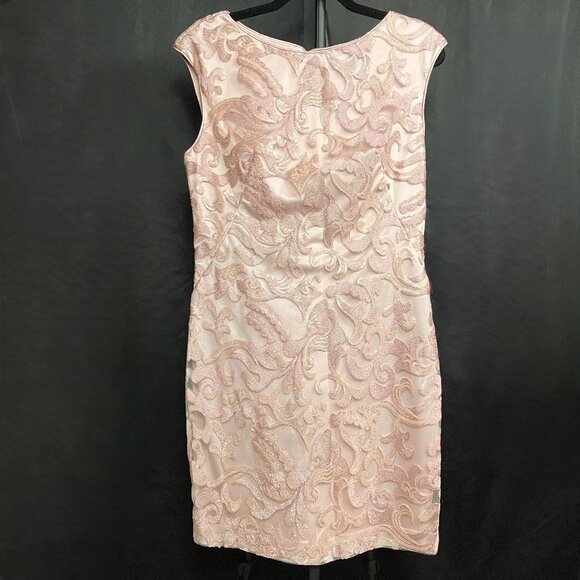 Sue Wong | Nocturne Sequin Pink Dress - Picture 1 of 13
